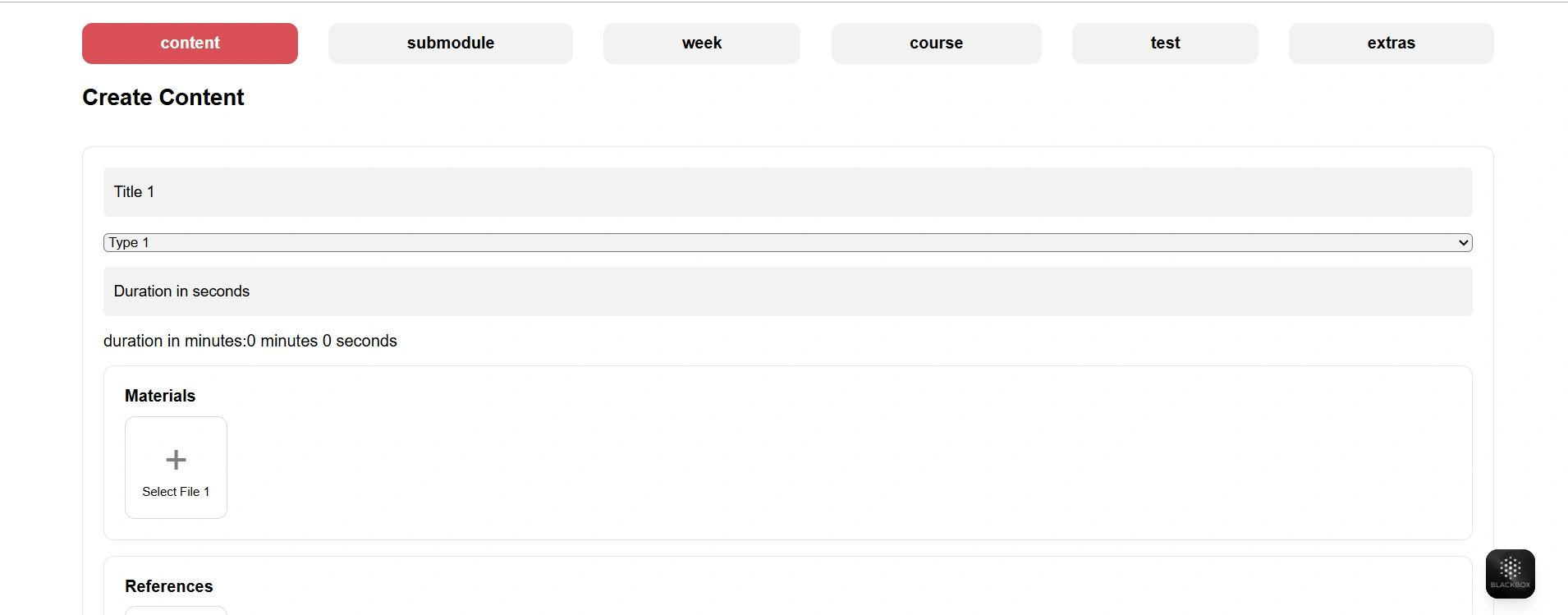 Vendor Upload