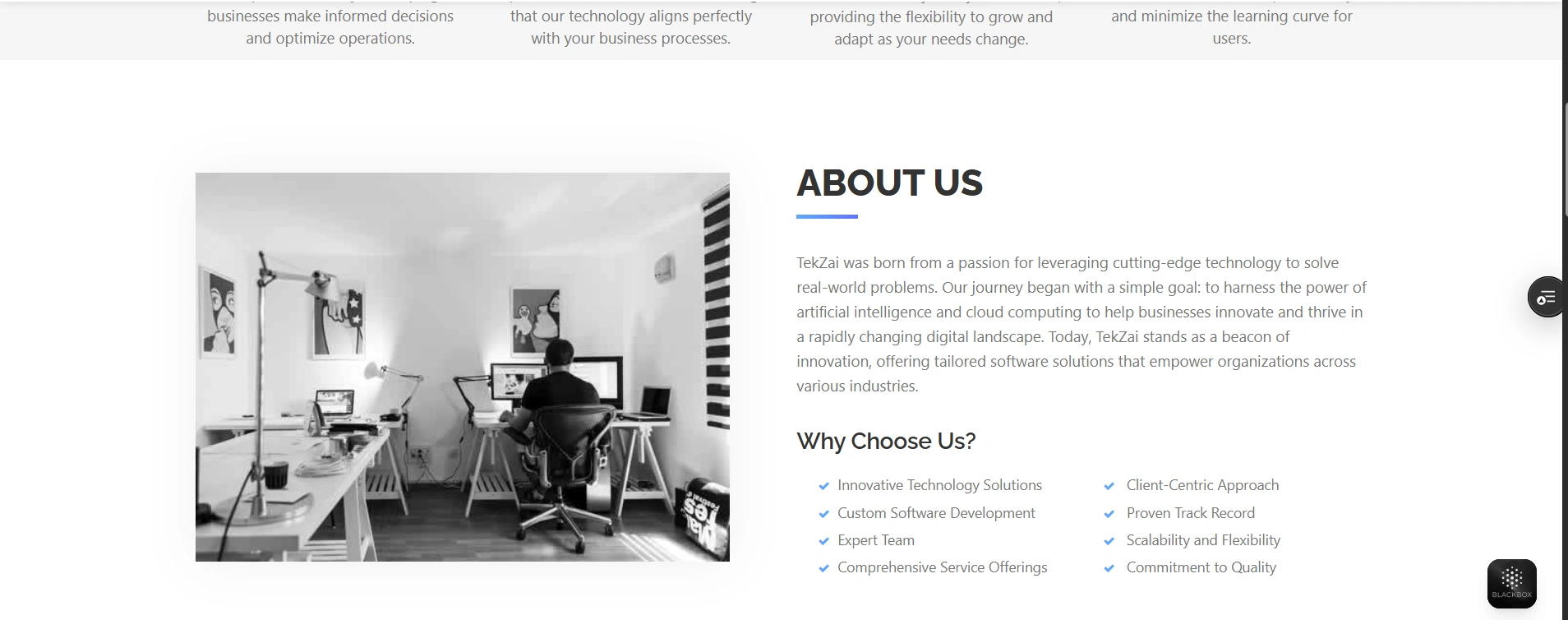 About Us Page